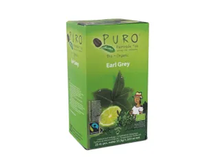 Puro Bio thee Earl Grey fairtrade 25 zakjes - 1