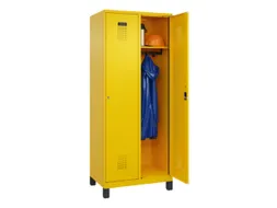 locker,HxBxD 1950x800x500mm,2vak,vak B 400mm,cil.-slot,voeten