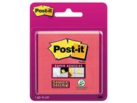 Post-it Super Sticky Notes, 76 x 76 mm, Poppy roze