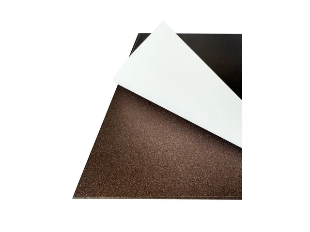 Carton pailletté Kangaro 50x70cm marron rustique 10 feuilles