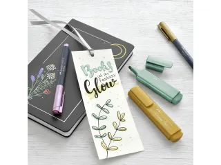 Tekstmarker Faber Castell Metallic goud - 7