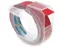Labeltape Dymo rol 9mmx3M glossy vinyl prof rood 520102