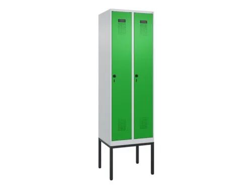 locker voor scheiding van kleding,HxBxD 2120x600x500mm,2vak