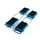 Onderzetroller Verstelbaar 6952 12000 kg blauw 350x200mm