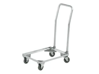 onderwagen,m. greepstang,v. Aluminium transportkist,draagverm. 200kg - 1
