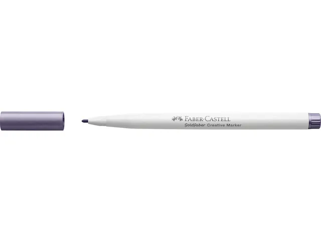 Marker creatief metallic Faber-Castell Goldfaber 1.5 date with violet