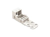 Bevestigingsadapter - Voor 2-draadsklemmen - Serie 221 - 4 Mm² - Voor
