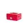 Geldkist MAUL met muntgleuf en slot 125x95x60mm rood