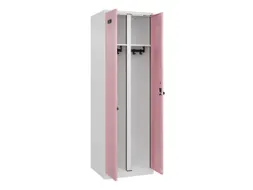 locker voor scheiding van kleding,HxBxD 1850x600x500mm,2vak