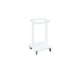 Verrijdbare Afvalzakhouder Saekko Boy 40 Liter Wit