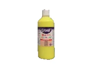 Plakkaatverf Creall basic geel 500ml - 1