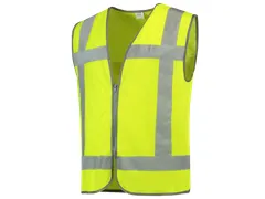 Tricorp 453019 Veiligheidsvest RWS Rits Fluo Geel maat XS/S