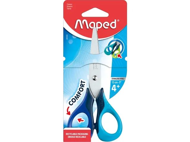 Kinderschaar Maped Sensoft 13cm display à 12 stuks assorti