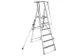 Platformladder Aluminium Bordes H X B X D 1580X 400X 400Mm 6Treden
