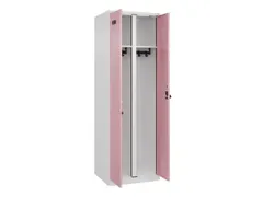 locker voor scheiding van kleding,HxBxD 1850x600x500mm,2vak