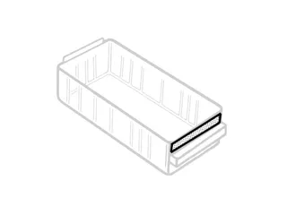 Magazijnunit Staalplaat Behuizing 555x307x150mm 40 Lades Gesorteerd - 7