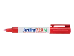 Fineliner Artline 725 rond fijn rood
