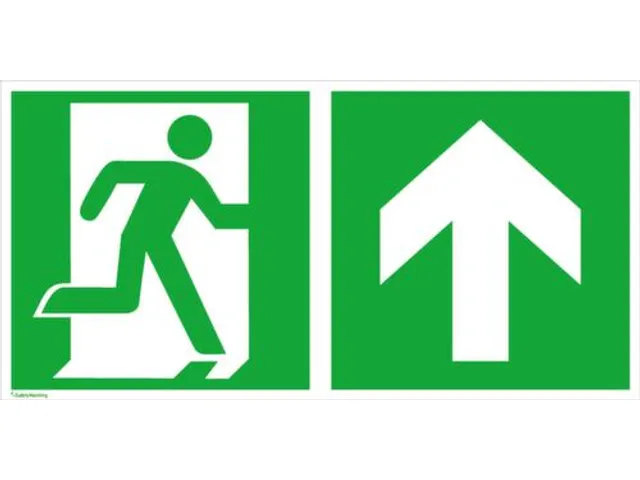 Borden Voor Vluchtroutesignalering,Nooduitgang Rechts