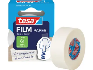 Tesa Plakband tesafilm papier 19mmx33m - 1