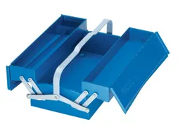 1263 L Gereedschapskist,leeg,3vakken,160x420x225mm