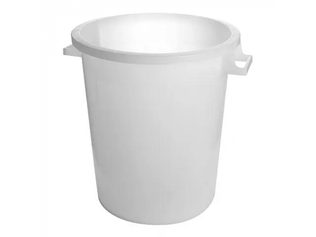 Emga voedselcontainer Wit 50 liter