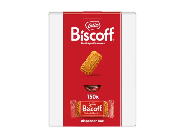 Biscuits Lotus Biscoff Speculoos distributeur 150 pièces