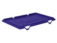 Stolpdeksel Voor Euronorm Draaistapelbak 600x400mm Blauw
