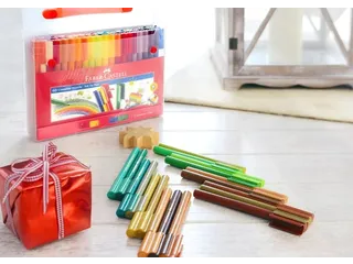 Kleurstiften Faber-Castell Connector assorti koffer à 60 stuks - 7