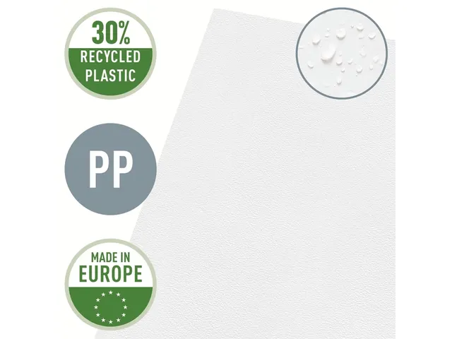 Insteekmap L-map Leitz Premium A4 Pp 0.13mm Generfd