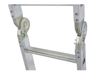 multifunctionele vouwladder,4x4,sporten,balk L 4,7m,aluminium - 6