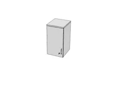 Armoire superposable p. armoire à portes battantes de bureau Bl-blanc