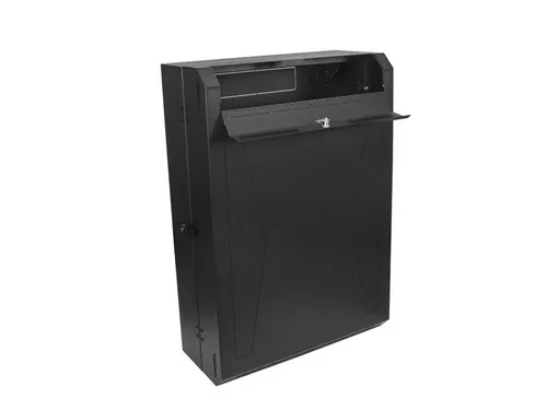 6U Verticale Serverkast 76,2 Cm Diep Wandmonteerbare Server Rack