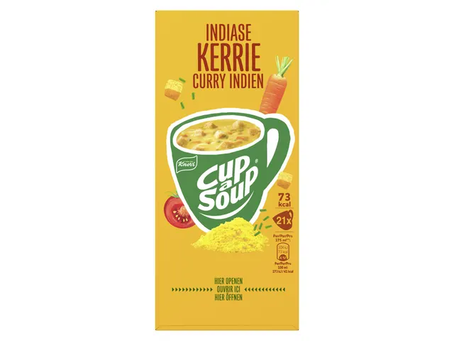Cup-a-Soup Knorr Indiase kerrie 21x175ml