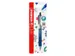 Stylo bille STABILO pointball Colorful Medium bleu blister 1 pièce