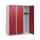 schoollocker,HxBxD 1530x1200x500mm,3vak,vak B 400mm,draaigrendel