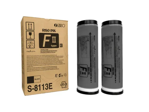 S8113E RISO EZ ink (2) black 2x1000 ml