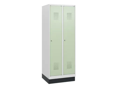 schoollocker,HxBxD 1630x600x500mm,2vak,vak B 300mm,cil.-slot,sokkel