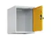 opzetkast,v. locker,1vak.,vak B 400mm,HxBxD 500x400x500mm,draaigrendel