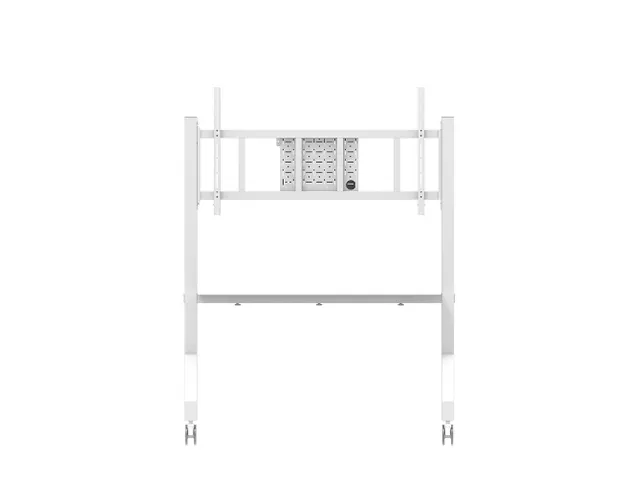 Support sol mobile Neomounts MOVE Go XL FL50-575WH1 écran 65-110 inch