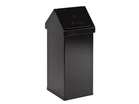 Afvalbak Carro-swing 55 Liter Zwart