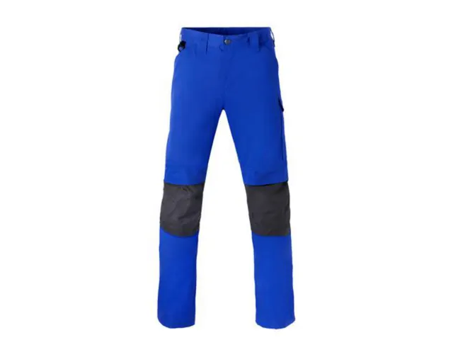 Havep 80355 werkbroek, grijs/korenblauw, maat 62, per stuk