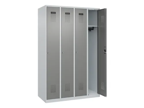 locker,HxBxD 1850x1200x500mm,4vak,vak B 300mm,cil.-slot