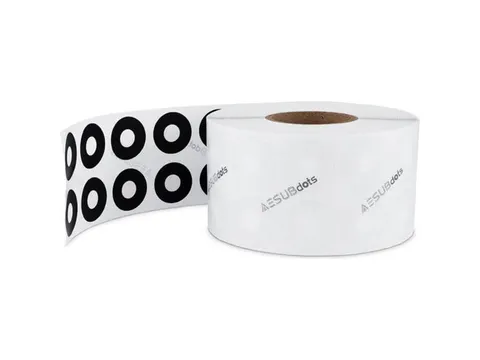 AESUBdots retro easy referentiepunten wit 3mm 6000 stuks