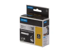 622290 DYMO ID1 19mm zwart op transparant