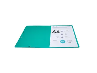 Elastomap A4 Zonder Klep Gegaufreerd Glanskarton Scotten 600g/m2 Groen - 2