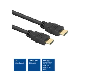 Kabel ACT HS v2.0 HDMI-A male - HDMI-A male (AWG30) 5 meter - 3
