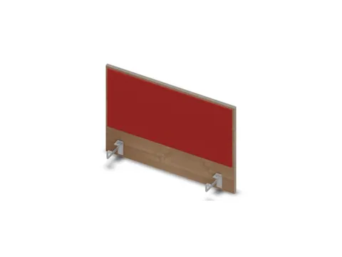 opzetpaneel bureau aanbouw zijkant NT-cherry BN4011-rood 800mm