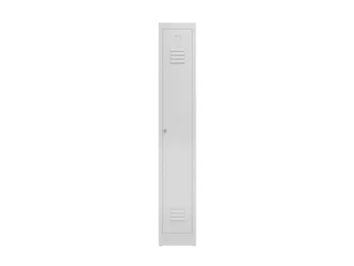 garderobekast,HxBxD 1800x310x500mm,1vak,klink,sokkel,romp RAL9003