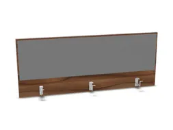 opzetpaneel bureau aanbouw achter NP-tiepolo nut BN8078-grijs 1400mm