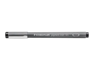 Fineliner Staedtler Pigment 308 zwart 0.5mm - 9